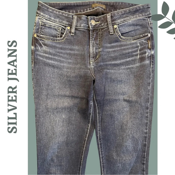 Silver Jeans Women’s Suki Skinny Mid Rise Jeans Blue Size 29 - Picture 4 of 8